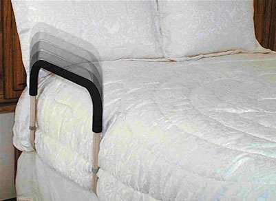 bed assist rail
